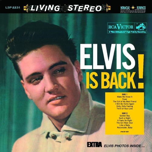 Elvis presley - is, back