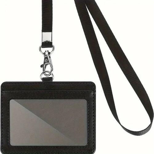 Leather vertical badge - pu,