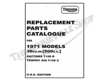 1971 Triumph T100 500cc