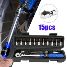 MTB Bike Bicycle Preset Torque Wrench 2Nm to 24Nm Precise Instrument Hexagon Key
