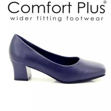 Ladies Court Shoes Wide Fit |