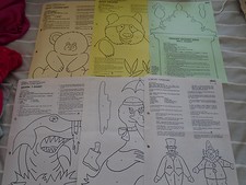 Set 6 patterns: Crafts with