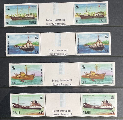 Tuvalu 1978 ships set - tuvalu,
