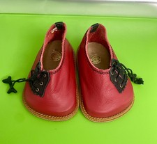 Handmade German red leather