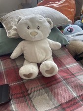 Mothercare Cream/white Teddy