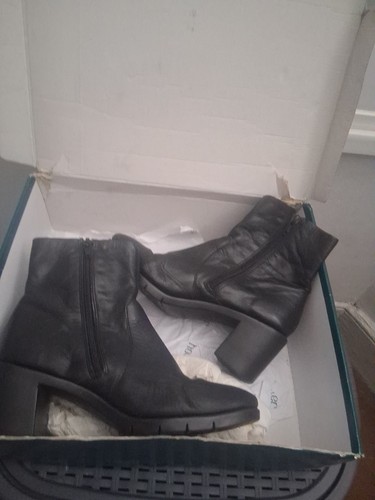 Hotter leather ankle boots - ankle,