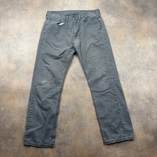LEVI'S 505 Jeans Grey Mens (34