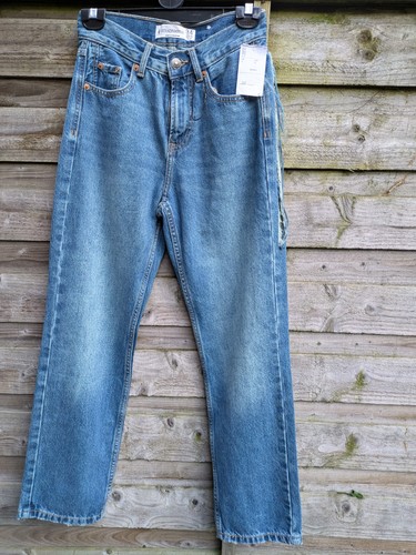 Stradivarius blue side ripped - side,