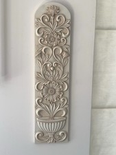Ivory Coloured Carved Wall