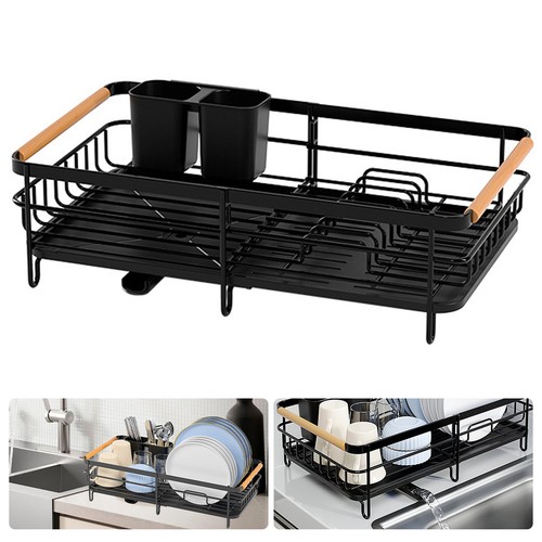 Dish drying rack with - drying,