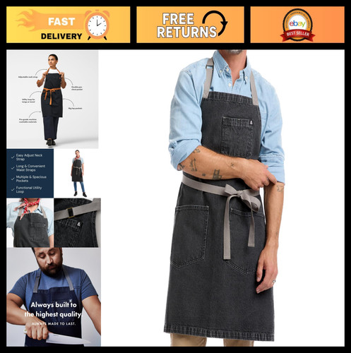 Professional chef apron with - professional,