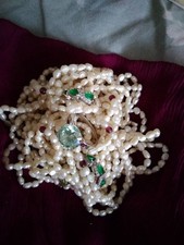 Masonite Green Diamond Ring Size 8and Matching Synthetic  Emerald Earings