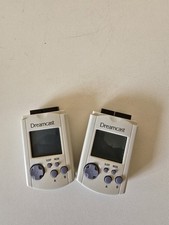 2 x Sega Dreamcast Virtual Memory Units. VMU.  Vgc  