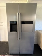 Leisure American-Style Fridge Freezer – Stainless Steel – Excellent Condition