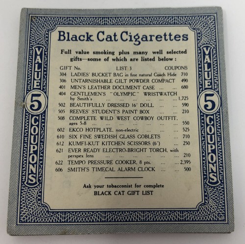 Carreras black cat - black, cigarette