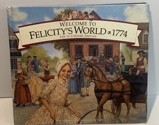 American Girl Doll welcome to FELICITY’s world 1774 BOOK HB