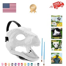 DIY White Hard Plastic Dino