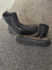 TYPHOON SURFMASTER 6.5mm BOOTS surf wetsuit neoprene diving sailing UK 13