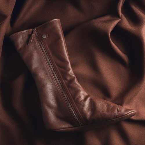 Brown calf length premium - brown,