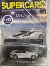 1/43 Scale McLaren 720s 2017 Unopened + Display Case & Magazine