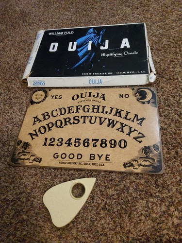 Vintage ouija board game - board,
