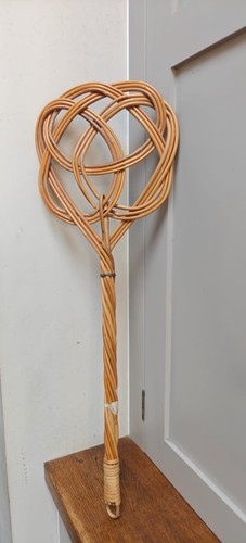 Cane carpet beater 70cm - 70cm, long