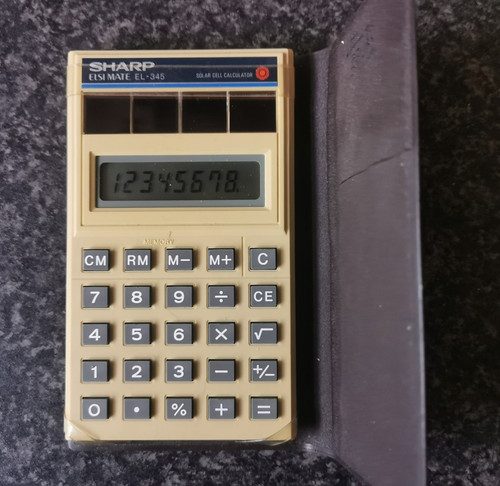 Sharp 345 elsi mate solar - el-345, ~