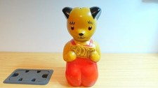 BK342: Vintage Sooty Ceramic Money Box 1972 Uncommon