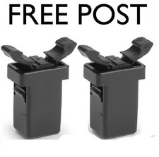 2x for Curver Metal Effect One Touch Deco Kitchen Bin latch retainer catch waste