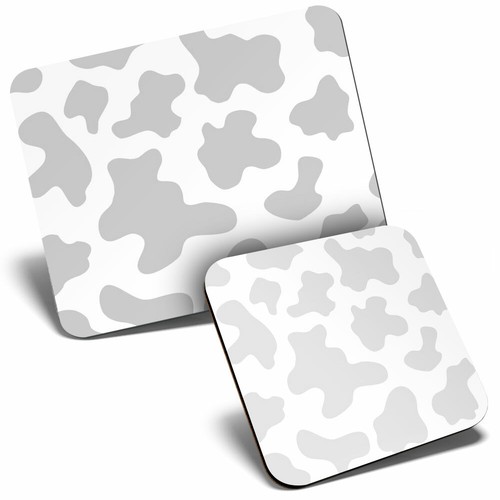 Mouse mat coaster set bw - coaster,