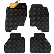 Fits Nissan Navara 2005-2010 Double Cab Tailored 3MM Rubber Heavy Duty Car Mats