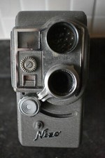 Antique 8mm Cine Camera With Carry Case- Nizo Rapider Exposomat