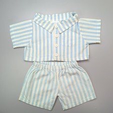 Build A Bear Blue Striped