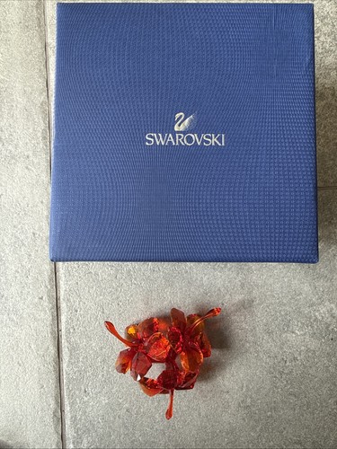 Swarovski red hibiscus system - red, (system
