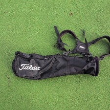 Titleist 2-Way Black Sunday Carry Bag Shoulder Straps 