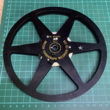 Ferrograph 7” Aluminium Reel to Reel Spool - Black