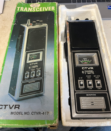Ctvr 417 vintage 1970 - ctvr-417,