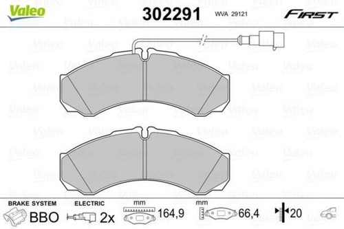 Valeo disc brake - , pad