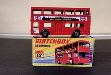 Matchbox MB17 London fleet line bus. 'See more London ''  Mint & Boxed