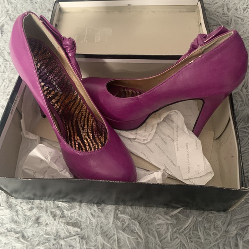 Ladies dress shoes purple bow - ladies,