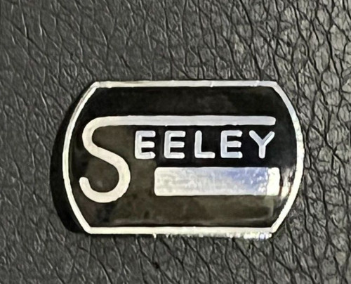 Motorcycle pin badge seeley - motorcycle,