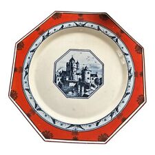 Antique Minton Castle Scene