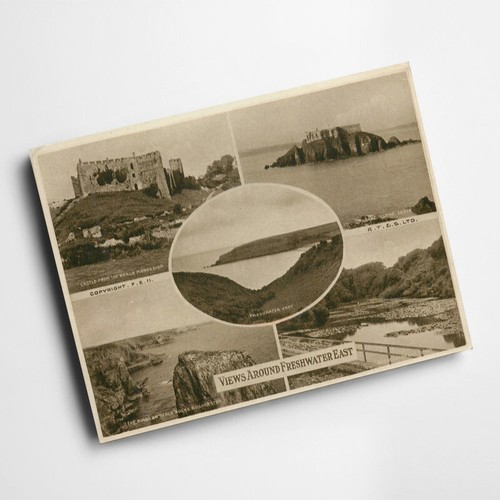 Print vintage wales - -,