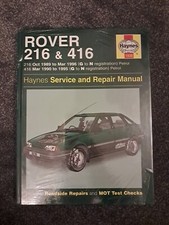 Rover 216 & 416 Petrol (89 -