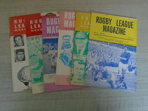 Rugby league magazines - 6,