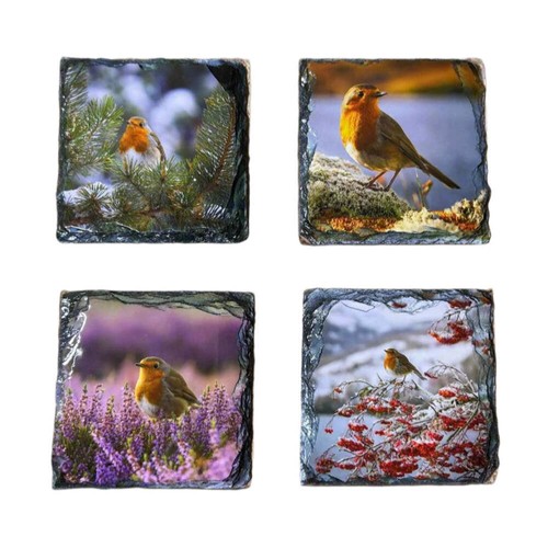 Slate coaster set highland - slate,