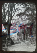 magic lantern slide Lake district Cumbria photo boys Elleray cottage Windermere