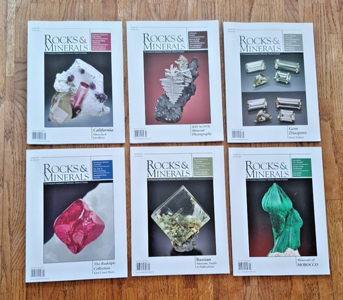 Rocks minerals magazine - &,