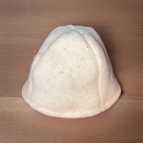 Handmade sauna hat 5mm felt - hat,
