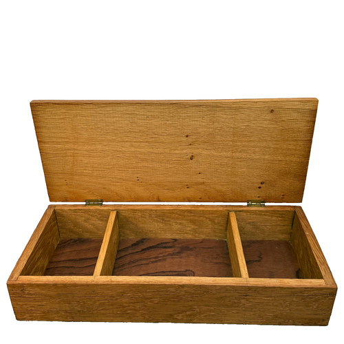 Vintage wooden storage box - vintage,